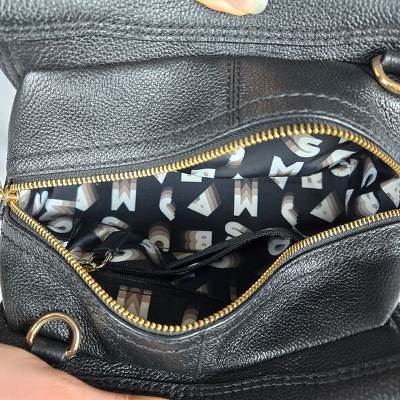 Marc Jacobs Mini Cruiser Leather Handbag Satchel Crossbody - Picture 12 of 12